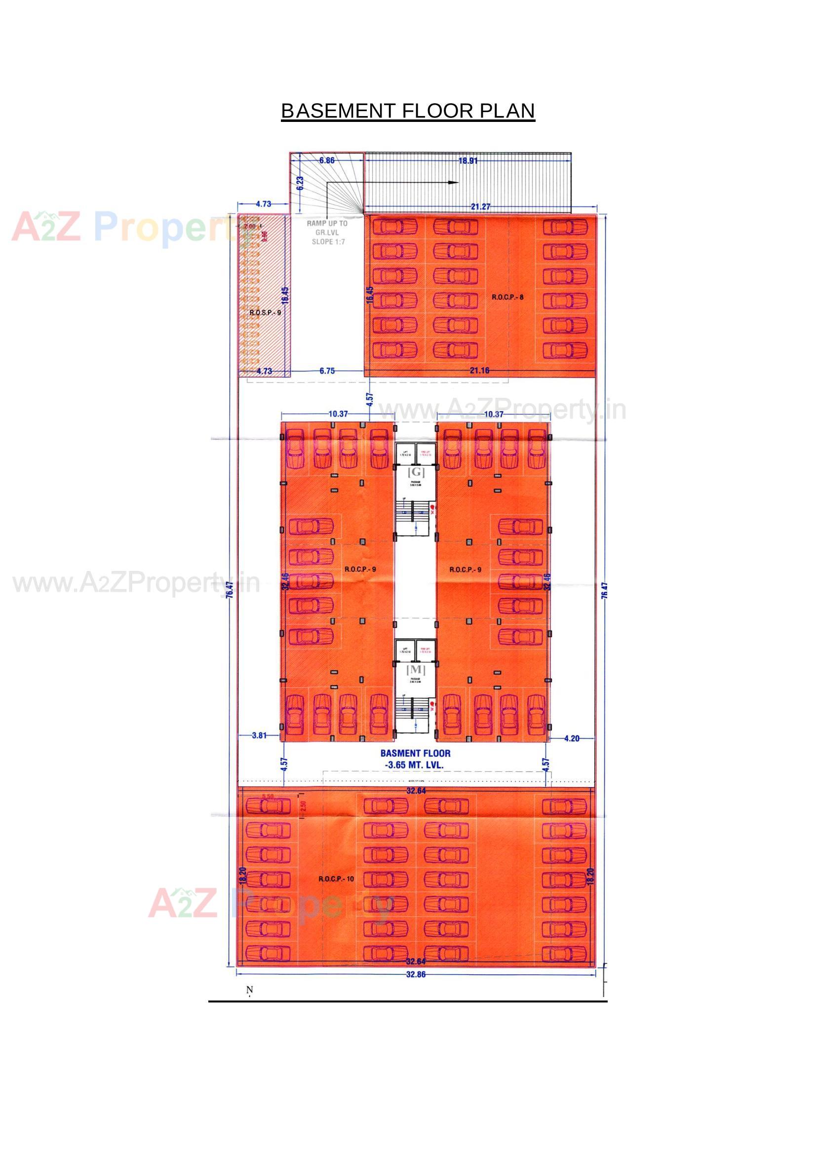 Layout of real estate project Victoria Residency located at Navagam, Surat, Gujarat