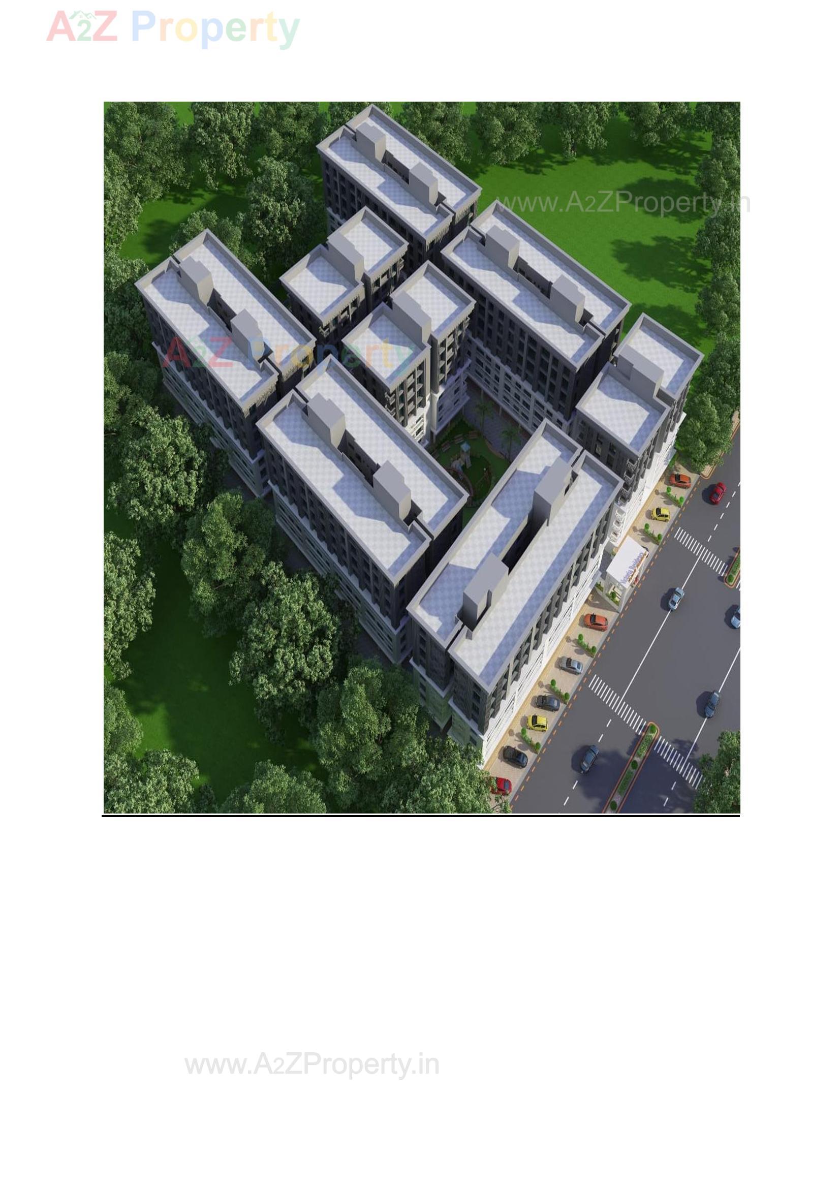 Layout of real estate project Victoria Residency located at Navagam, Surat, Gujarat