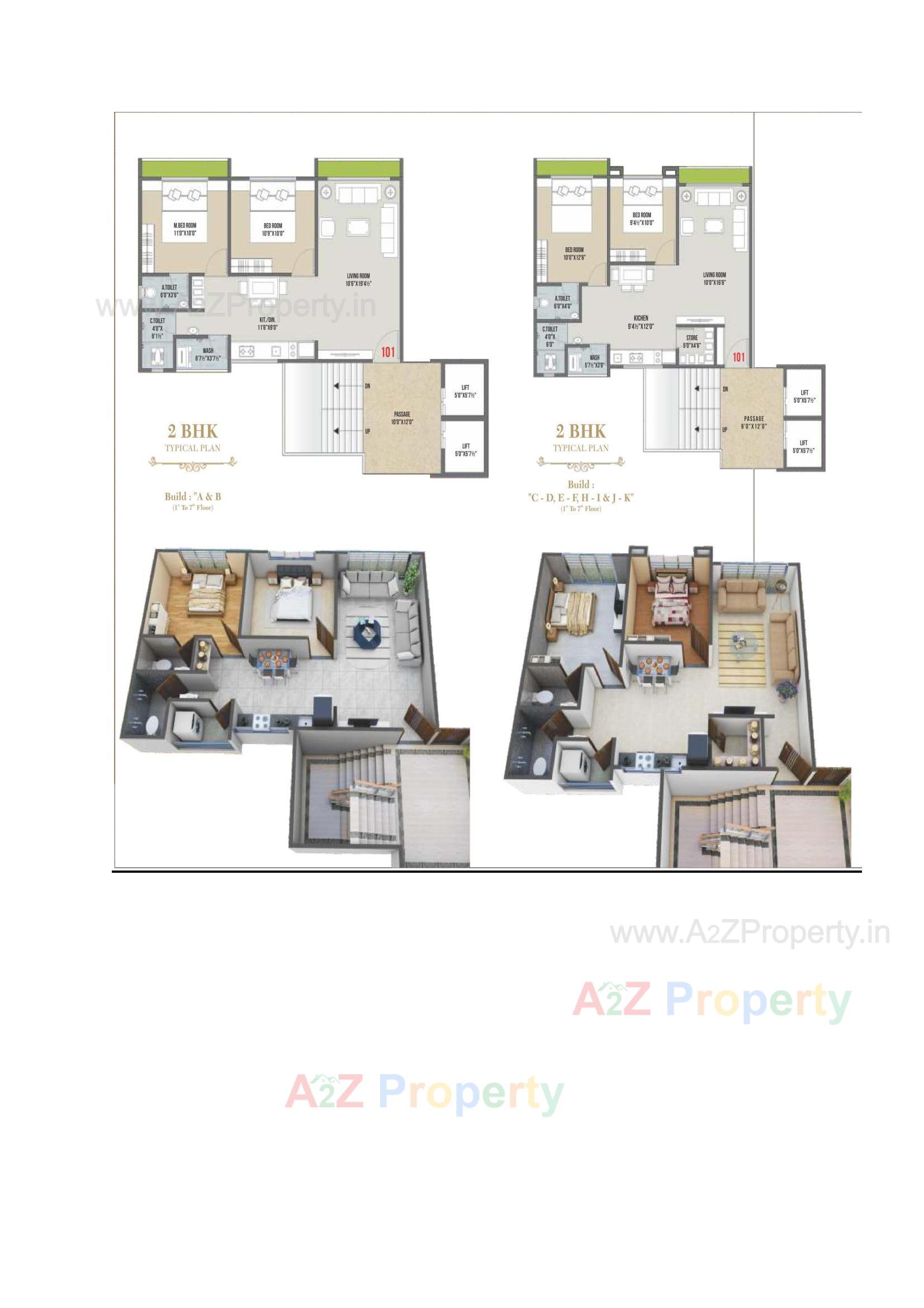 Layout of real estate project Victoria Residency located at Navagam, Surat, Gujarat