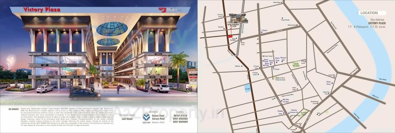  of real estate project Victory Shoppers located at Palonpore, Surat, Gujarat