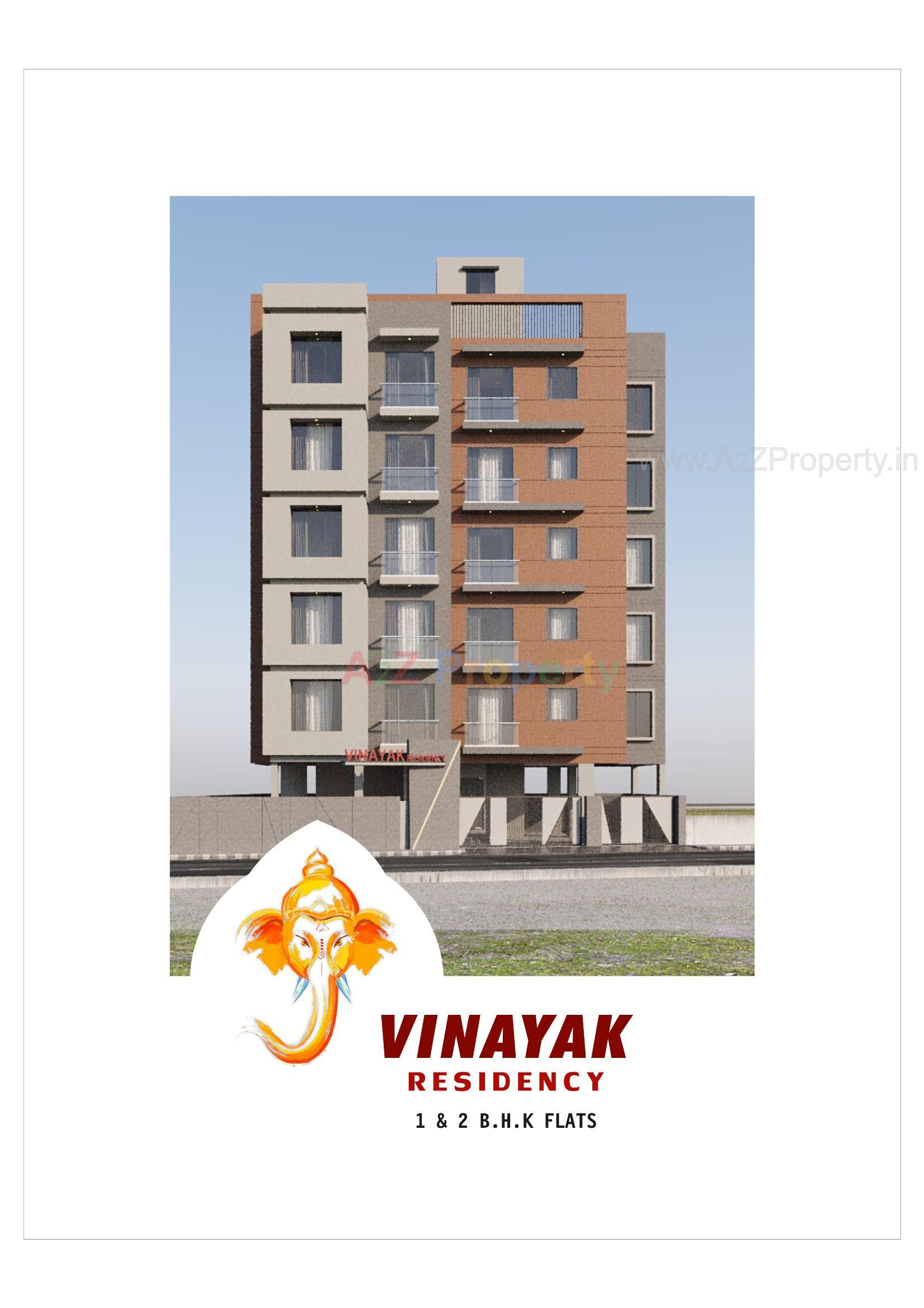 3D Elevation of real estate project Vinayak Residency located at Bhatha, Surat, Gujarat