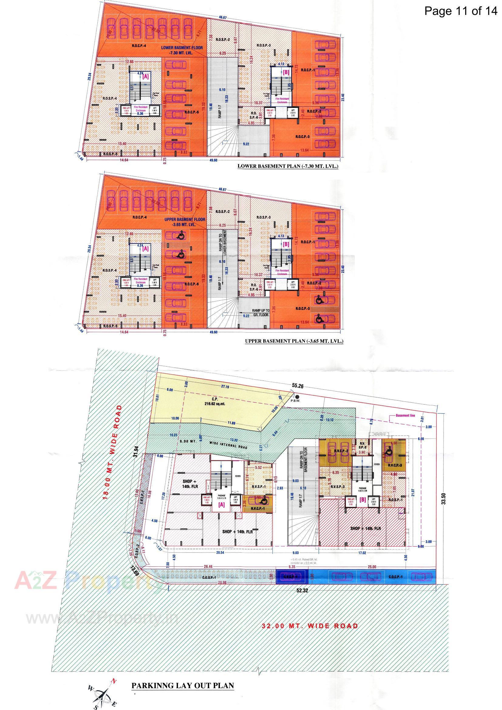 Layout of real estate project Vishwa Residency located at Surat, Surat, Gujarat