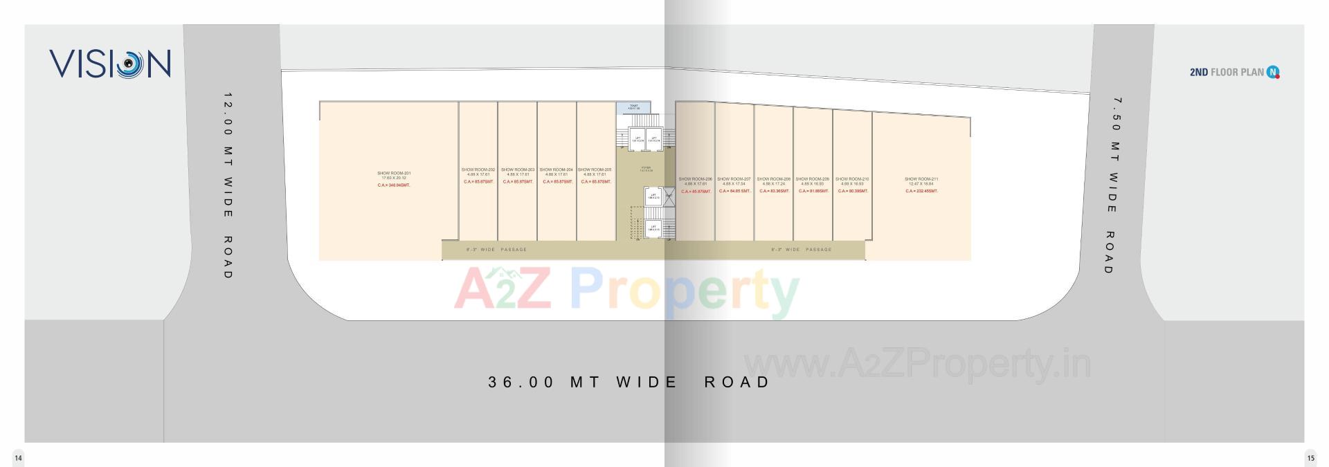  of real estate project Vision located at Surat, Surat, Gujarat