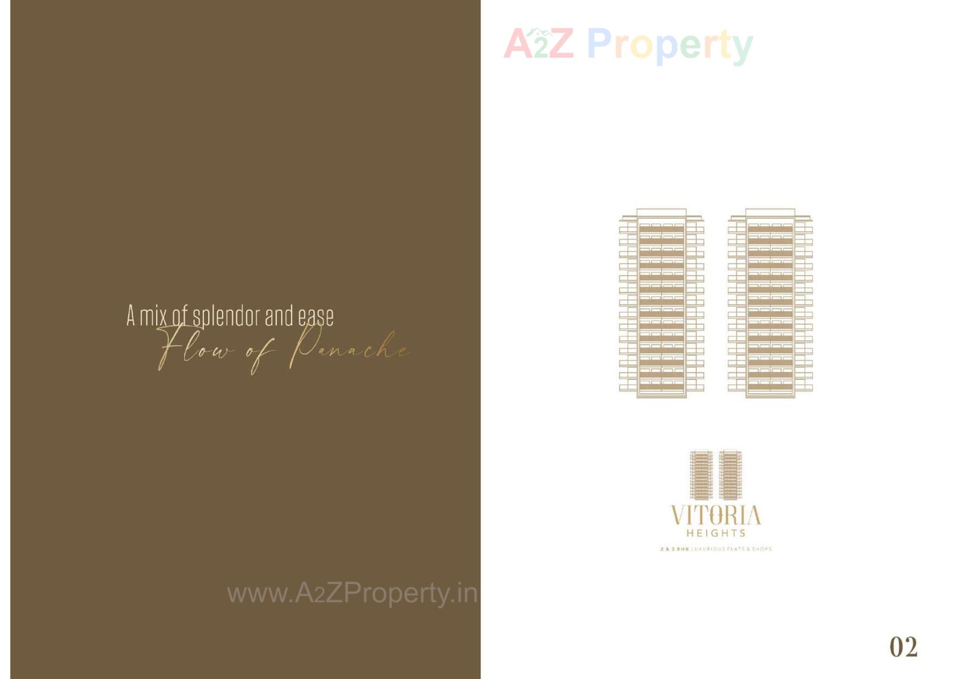  of real estate project Vitoria Heights located at Surat, Surat, Gujarat
