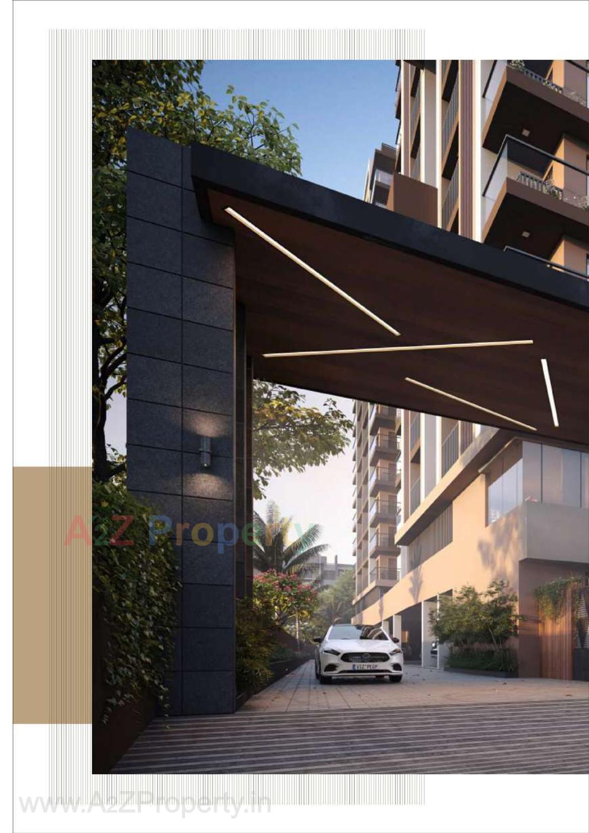 3D Elevation of real estate project Vitoria Heights located at Surat, Surat, Gujarat