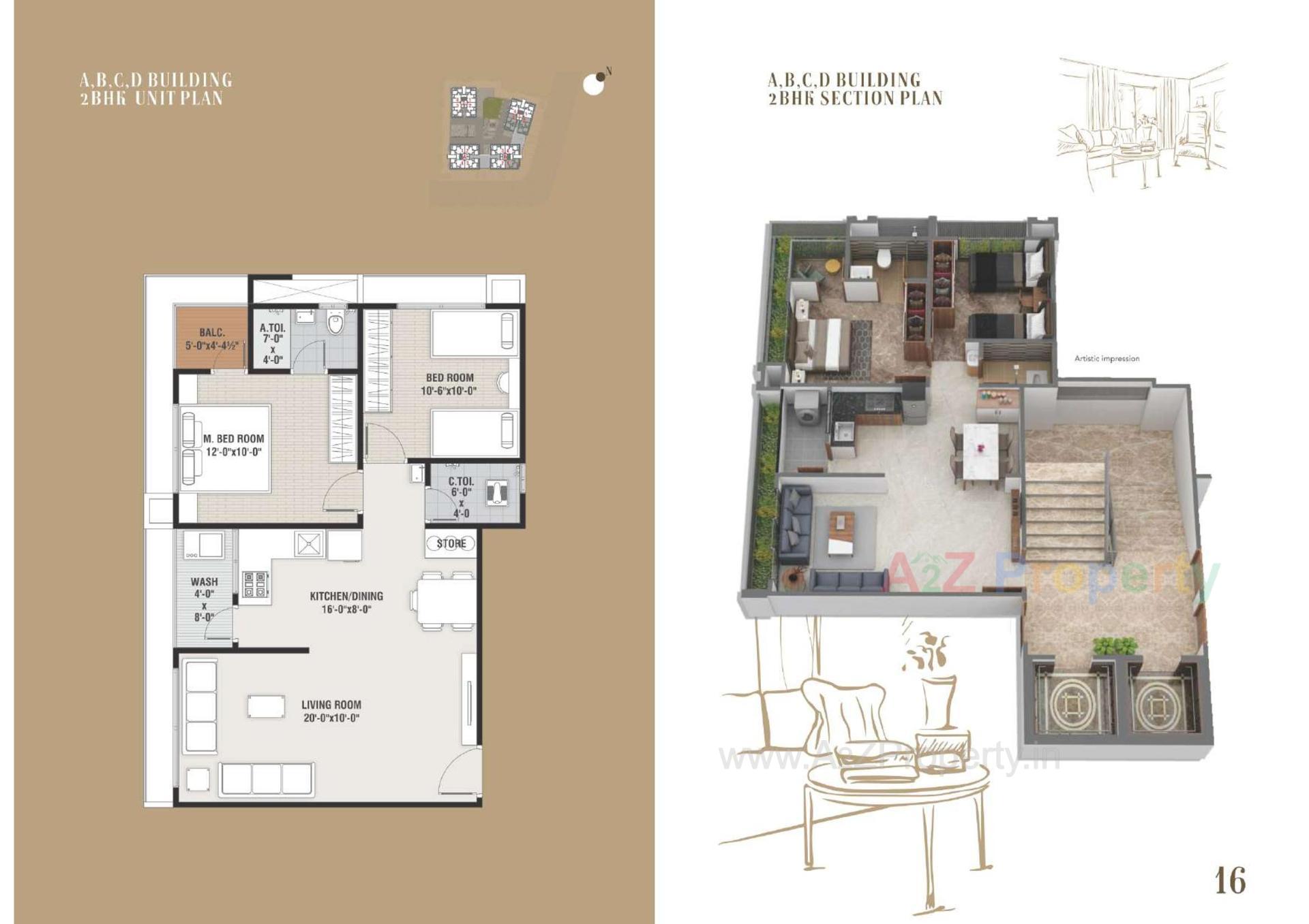 Layout of real estate project Vitoria Heights located at Surat, Surat, Gujarat