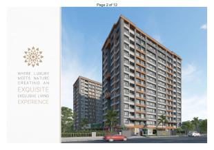 Elevation of real estate project Vitoria Prime located at Jahangirabad, Surat, Gujarat