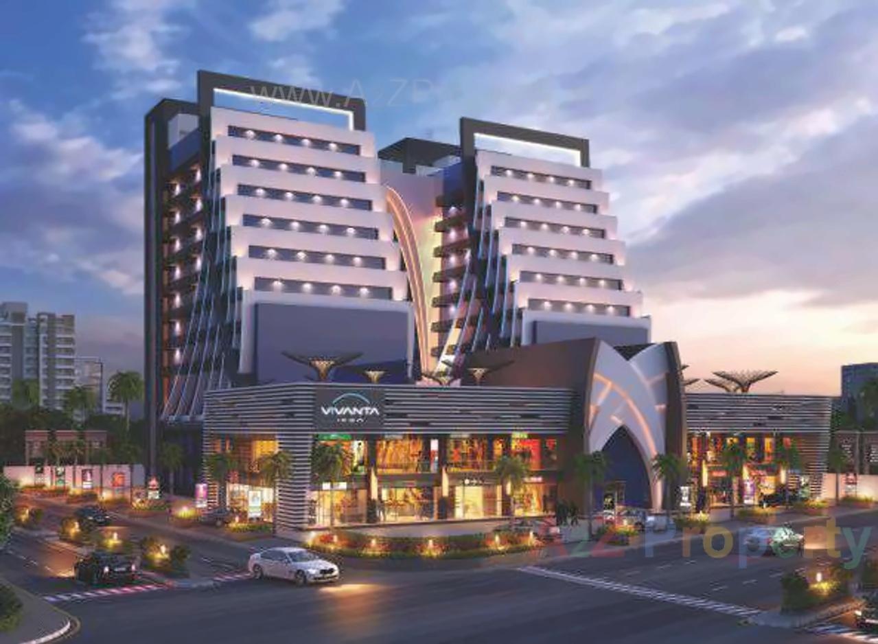 3D Elevation of real estate project Vivanta Icon located at Surat, Surat, Gujarat