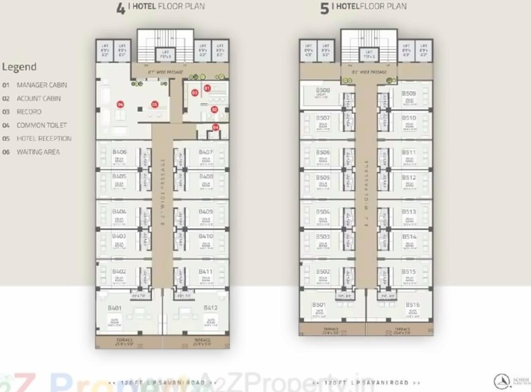 Layout of real estate project Vivanta Icon located at Surat, Surat, Gujarat