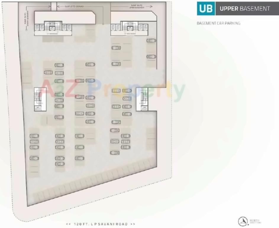 Layout of real estate project Vivanta Icon located at Surat, Surat, Gujarat