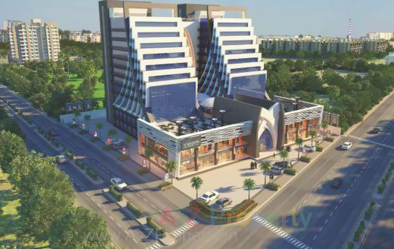 3D Elevation of real estate project Vivanta Icon located at Surat, Surat, Gujarat