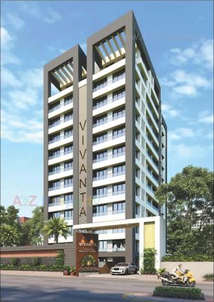 Elevation of real estate project Vivanta located at Dabholi, Surat, Gujarat