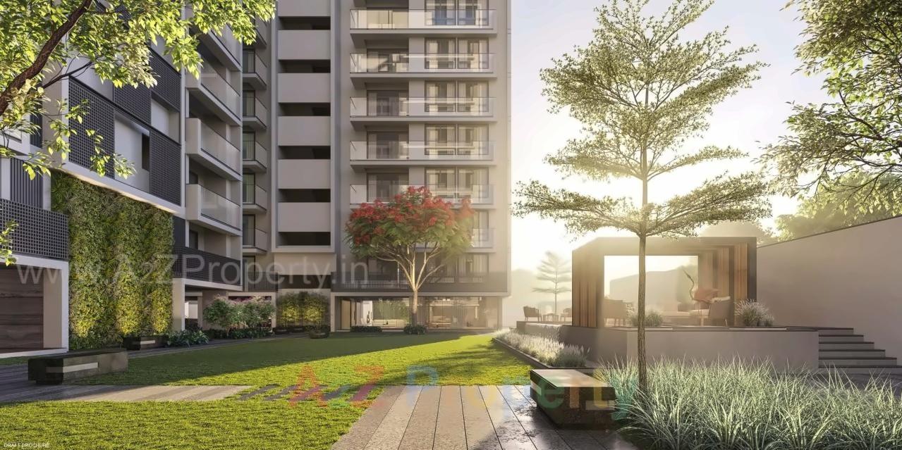 3D Elevation of real estate project Vivanta located at Vesu, Surat, Gujarat