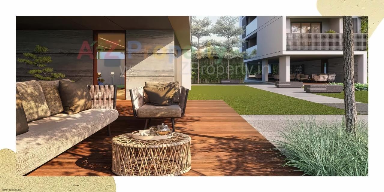 3D Elevation of real estate project Vivanta located at Vesu, Surat, Gujarat