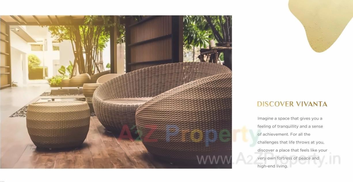 3D Elevation of real estate project Vivanta located at Vesu, Surat, Gujarat