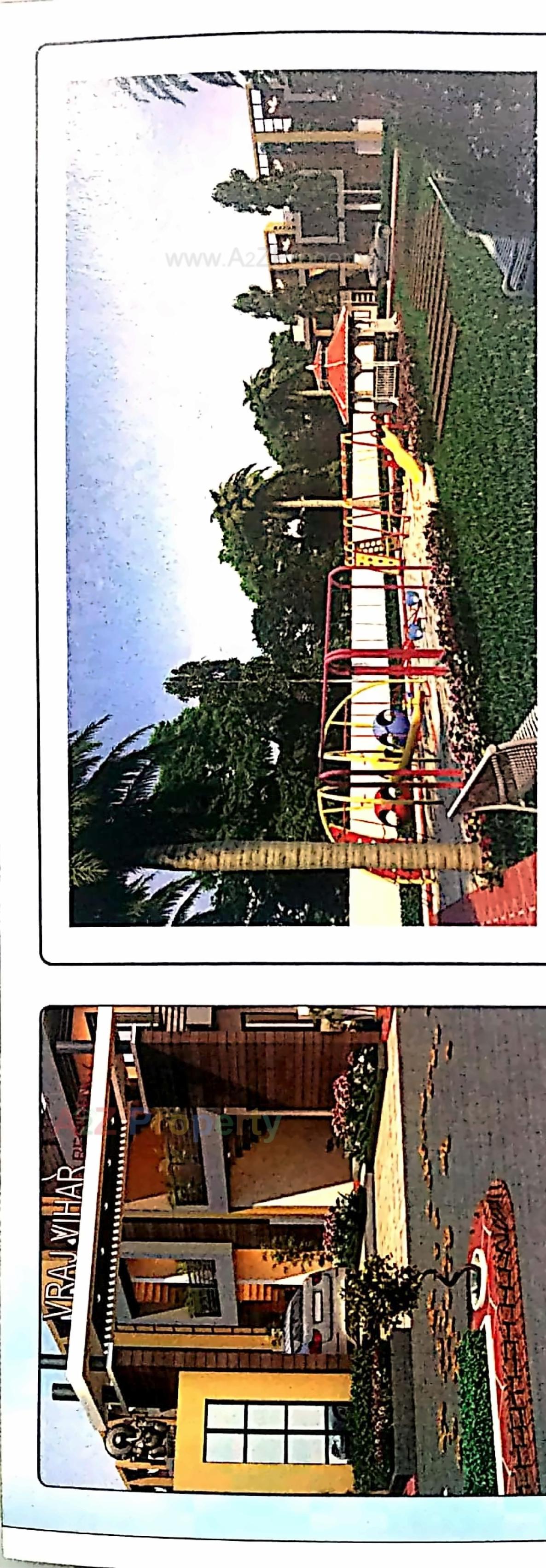 3D Elevation of real estate project Vraj Vihar Residency located at Bhestan, Surat, Gujarat