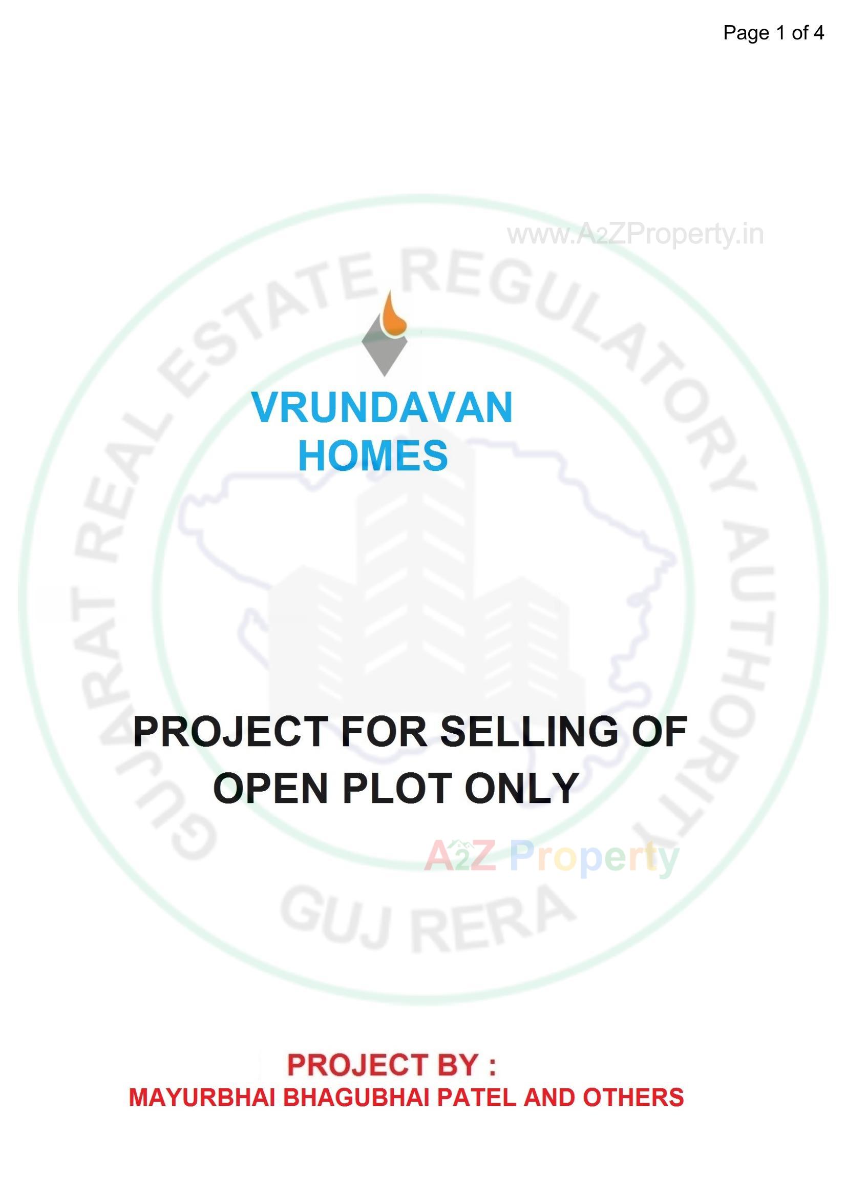  of real estate project Vrundavan Homes located at Pasodara, Surat, Gujarat