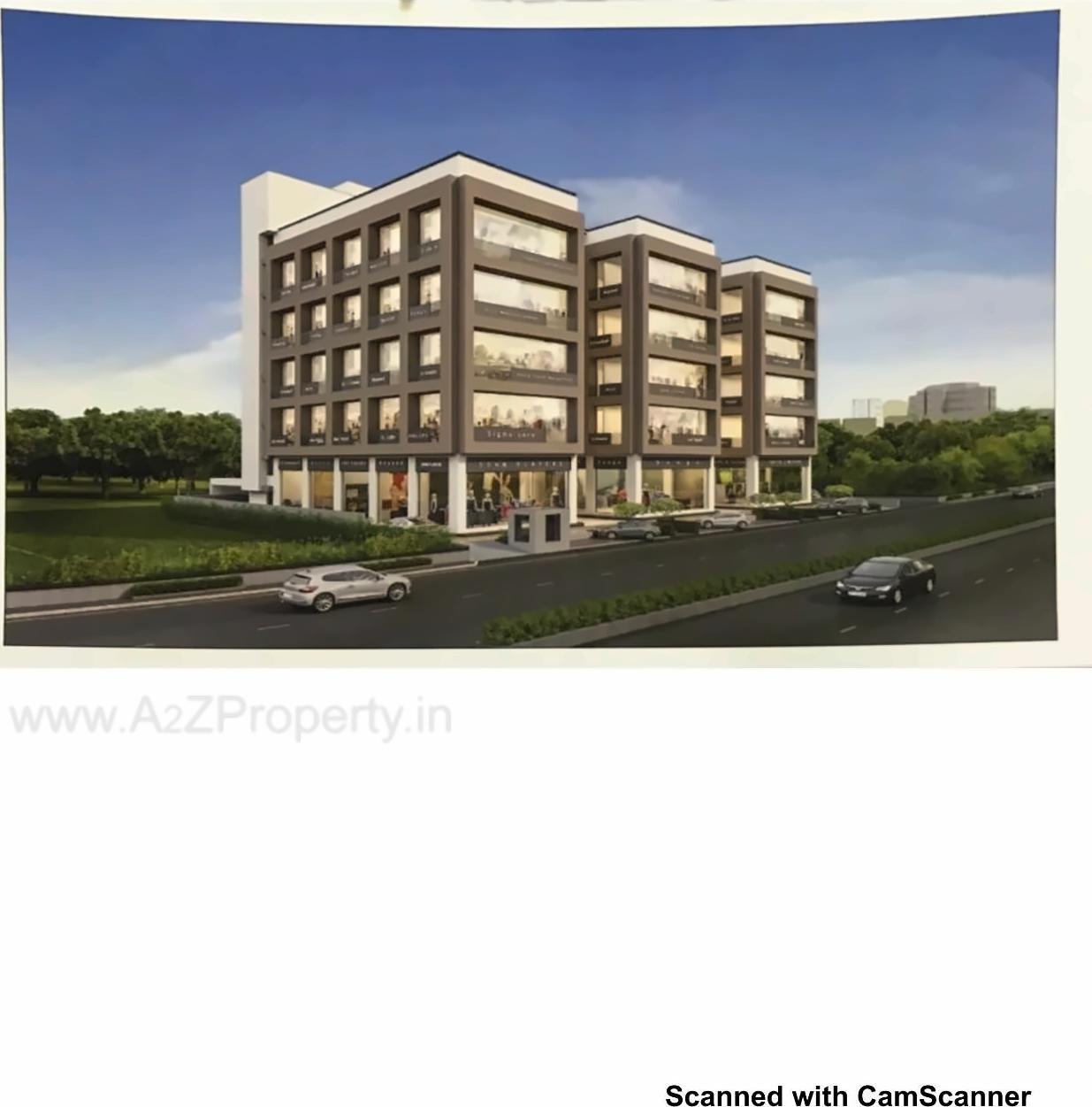 3D Elevation of real estate project 2  Millennium Plaza located at Wadhwan, Surendranagar, Gujarat