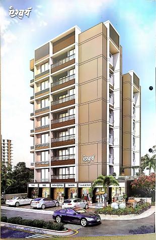 Elevation of real estate project Aishwarya Residency located at Surendranagar, Surendranagar, Gujarat