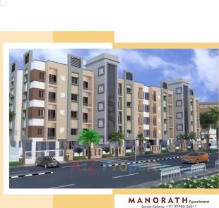 Elevation of real estate project Manorath Apartment located at Surendranagar, Surendranagar, Gujarat