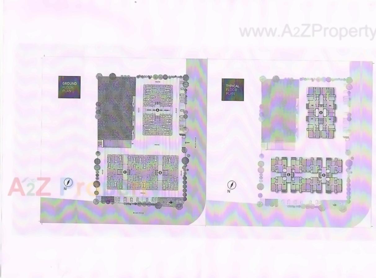 Layout of real estate project Shiv Orchid located at Wadhwan, Surendranagar, Gujarat
