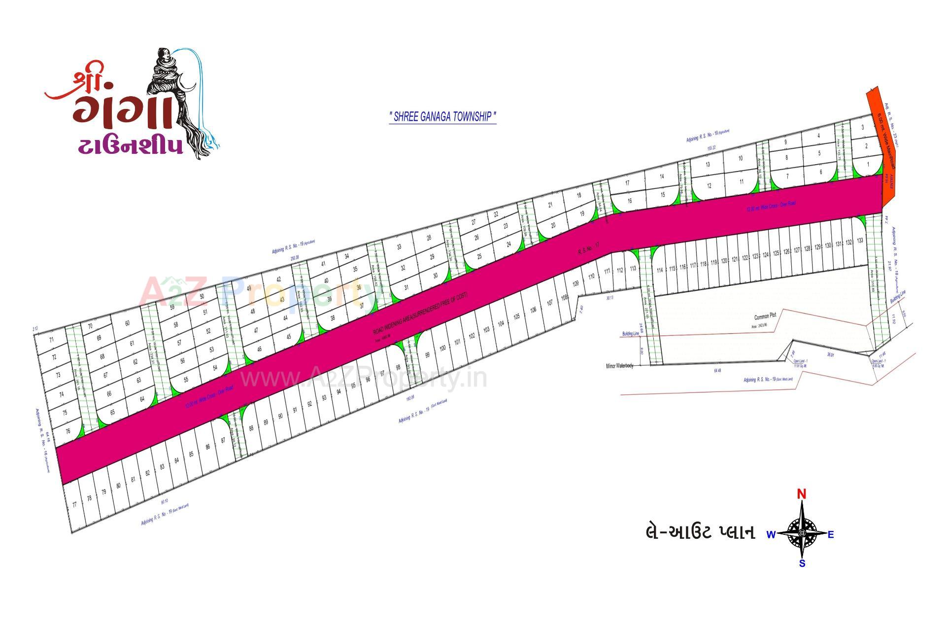  of real estate project Shree Ganga Township located at Dudhrej, Surendranagar, Gujarat