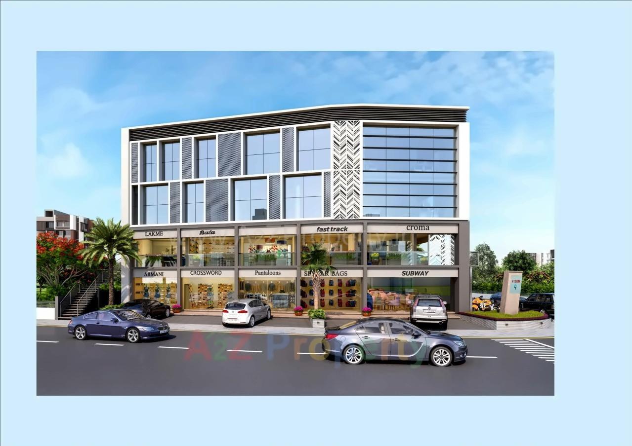 3D Elevation of real estate project Vision located at Surendranagar, Surendranagar, Gujarat