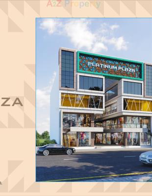 Elevation of real estate project Platinum Plaza located at Vyara, Tapi, Gujarat