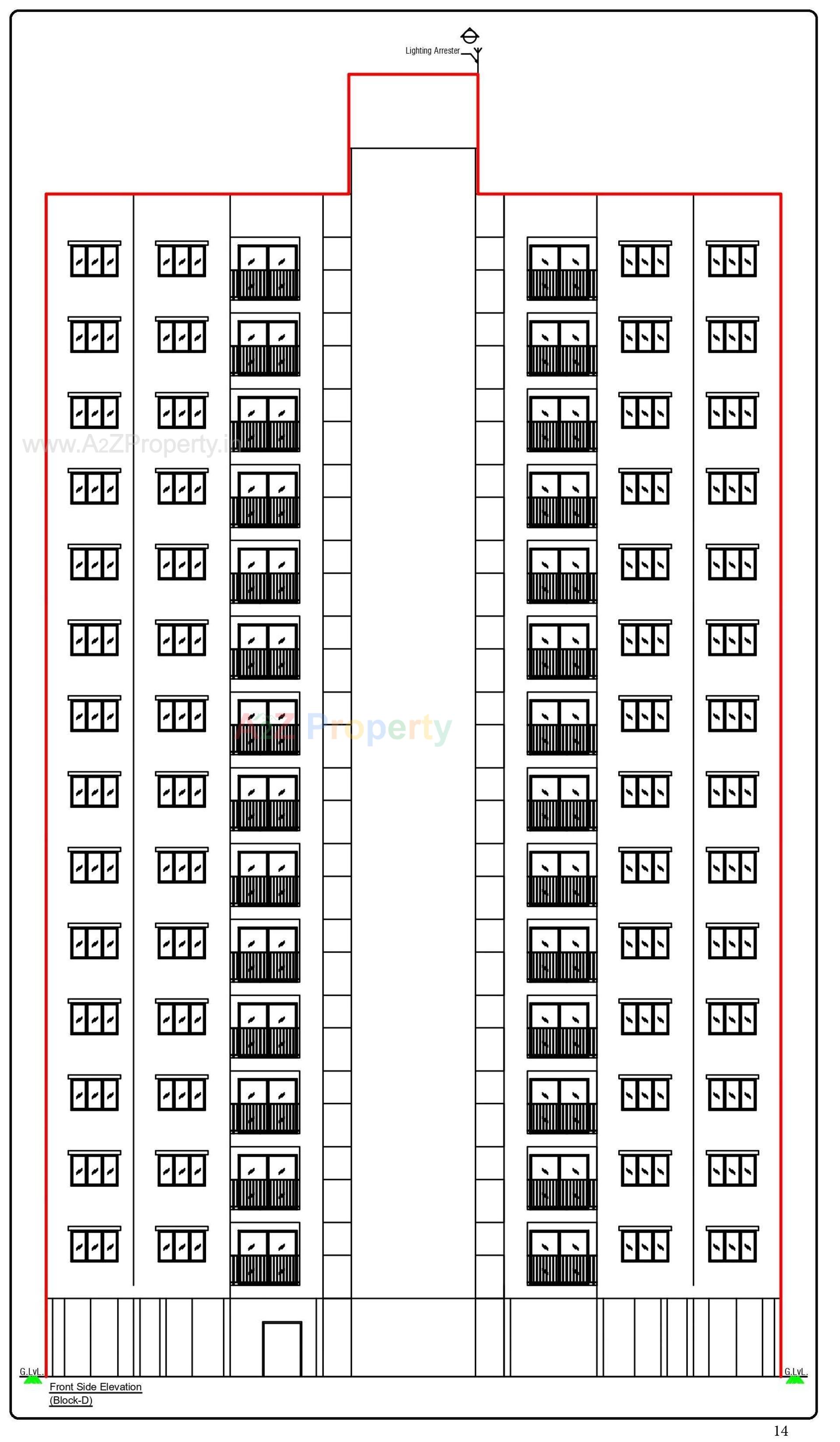  of real estate project 19 Shops 448 Bhk Flats At Gorwa located at Gorwa, Vadodara, Gujarat