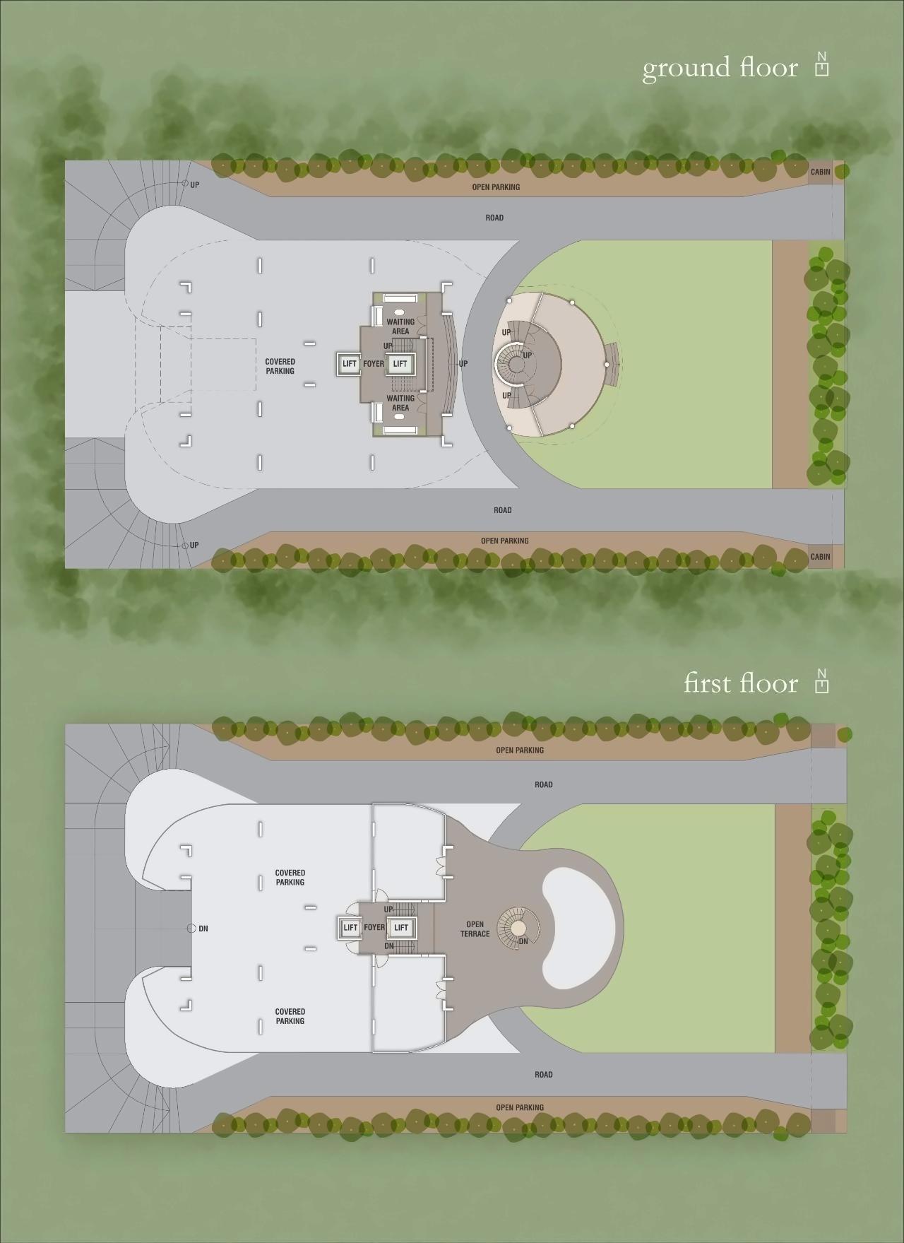 Layout of real estate project 24k located at Vadodara, Vadodara, Gujarat