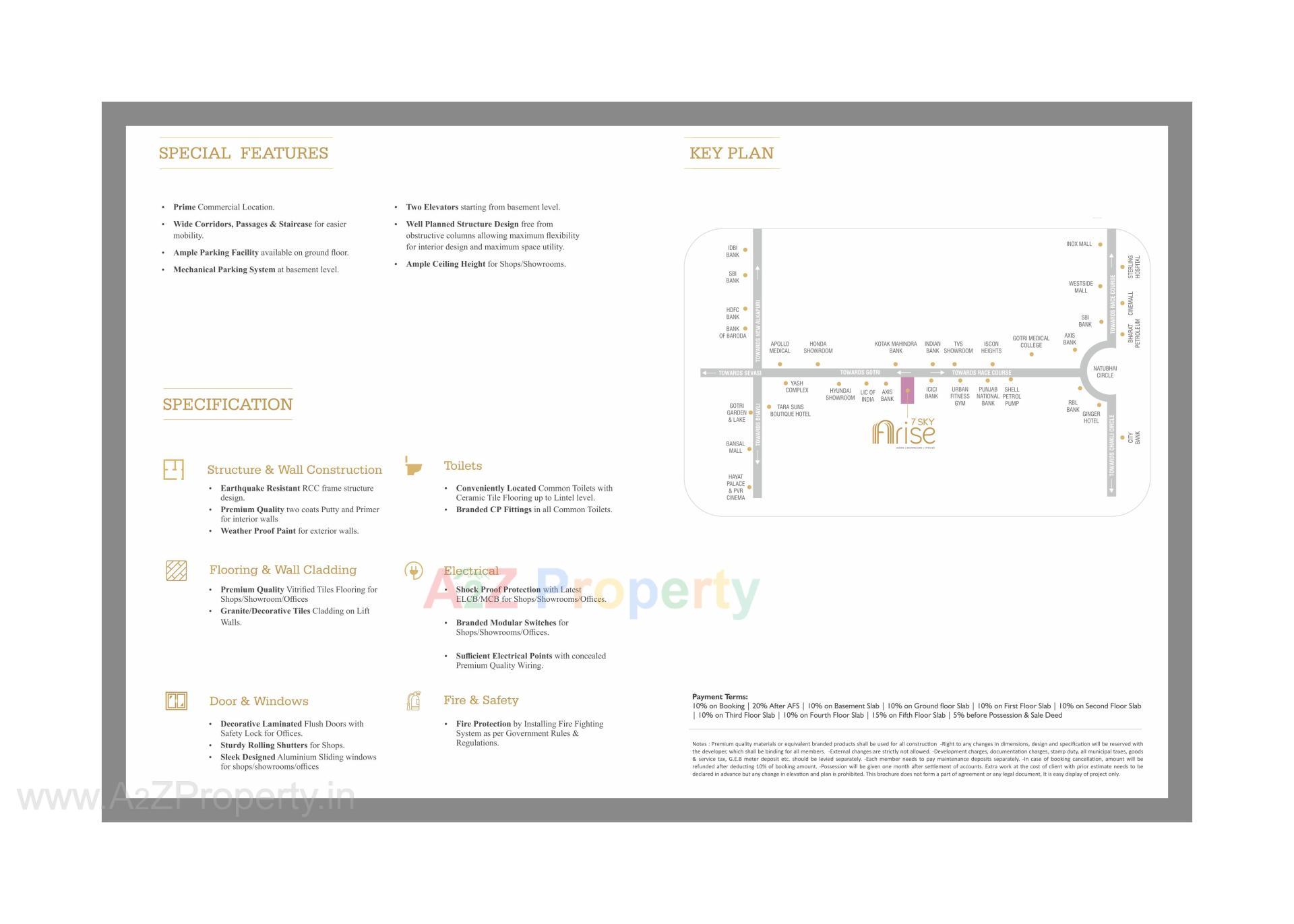  of real estate project 7 Sky Arise located at Gotri, Vadodara, Gujarat
