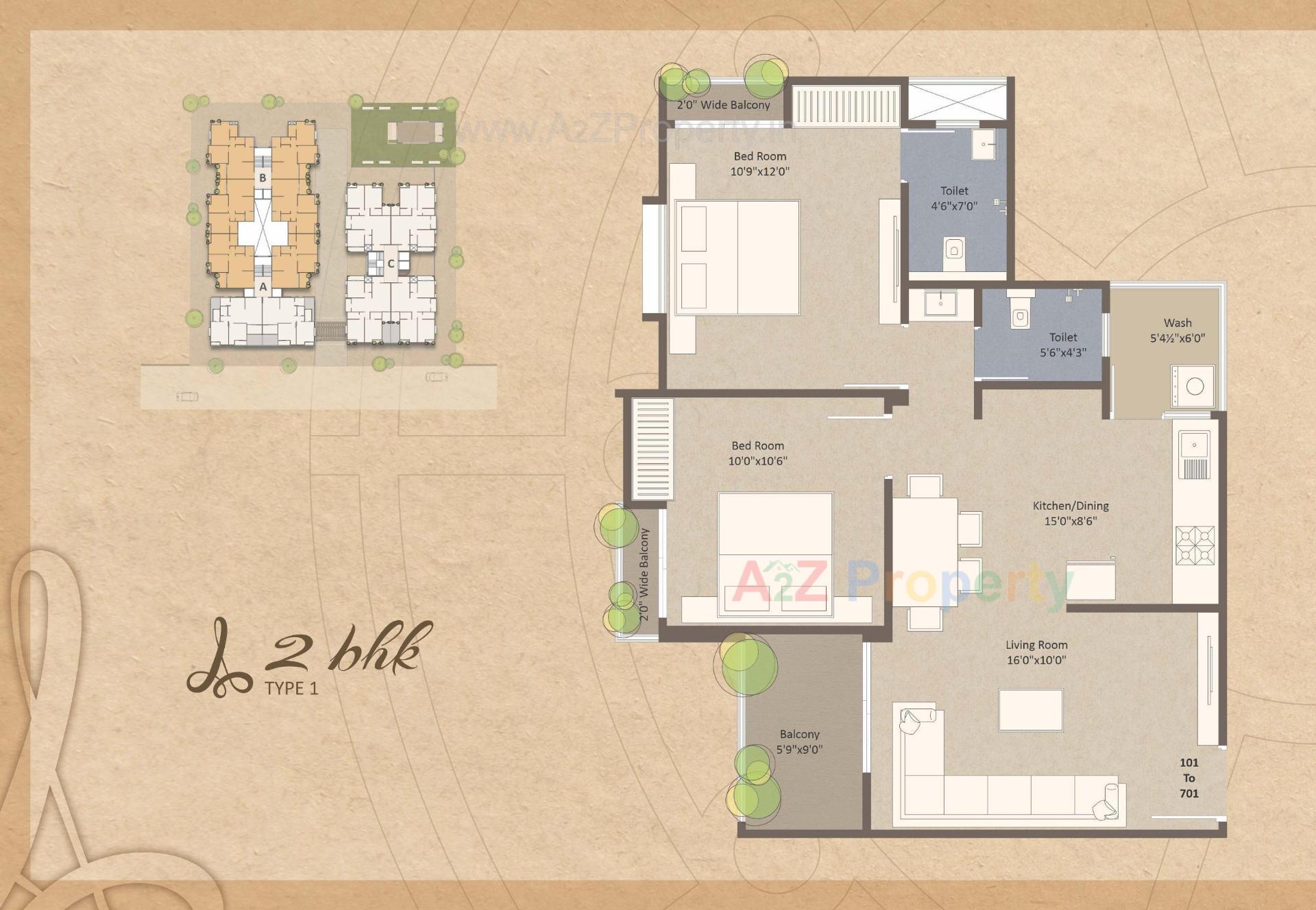 Layout of real estate project Aadhya Aangan located at Bhayli, Vadodara, Gujarat