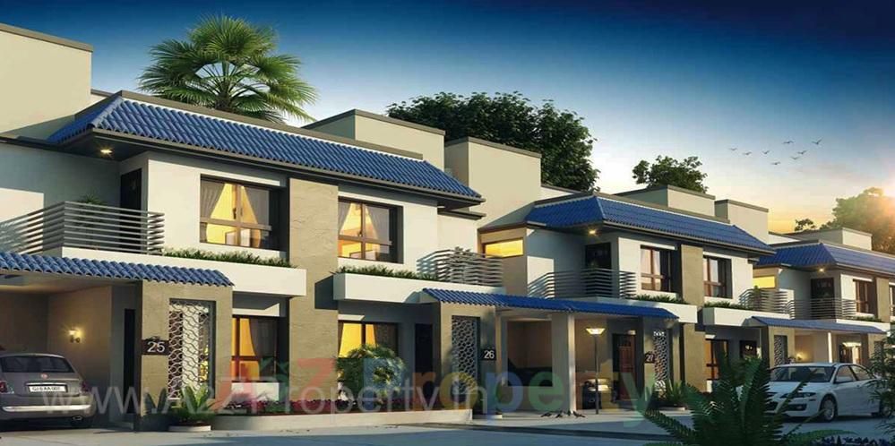 3D Elevation of real estate project Aadhya Divine located at Bapod, Vadodara, Gujarat