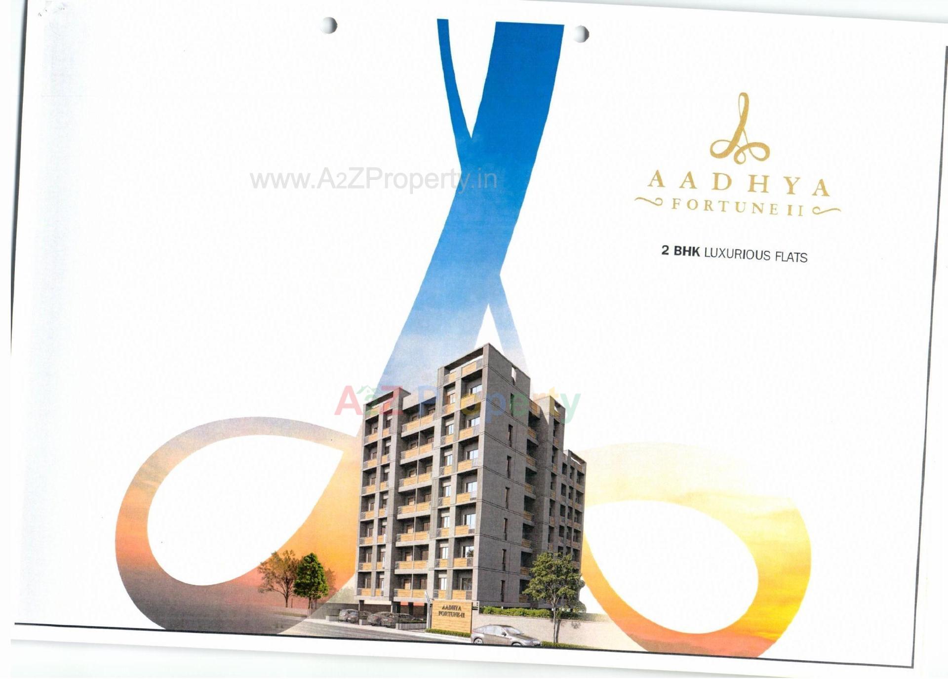  of real estate project Aadhya Fortune Ii located at Vasna-sayad, Vadodara, Gujarat