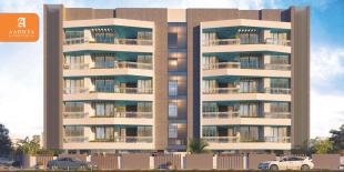 Elevation of real estate project Aadhya Fortune located at Vasna, Vadodara, Gujarat