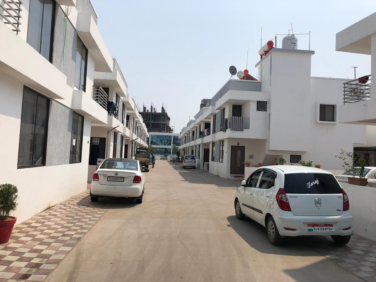 124513_const of real estate project Aakruti Duplex located at Kalali, Vadodara, Gujarat