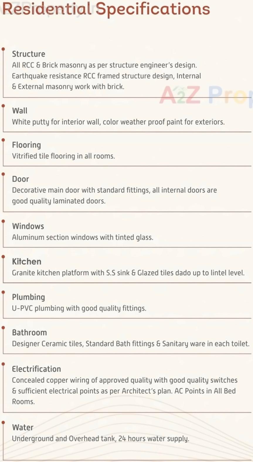 Project Specifications