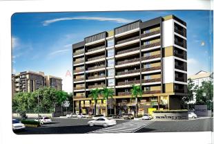 Elevation of real estate project Aalayam Residency located at Bill, Vadodara, Gujarat