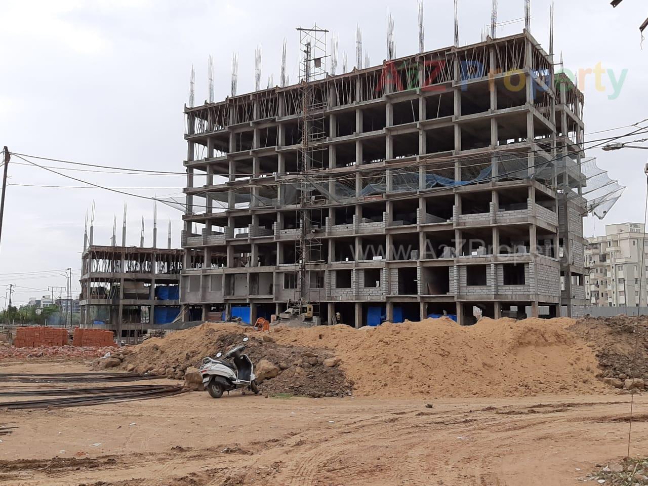 163740_const of real estate project Aamrapali Resi Com located at Atladara, Vadodara, Gujarat