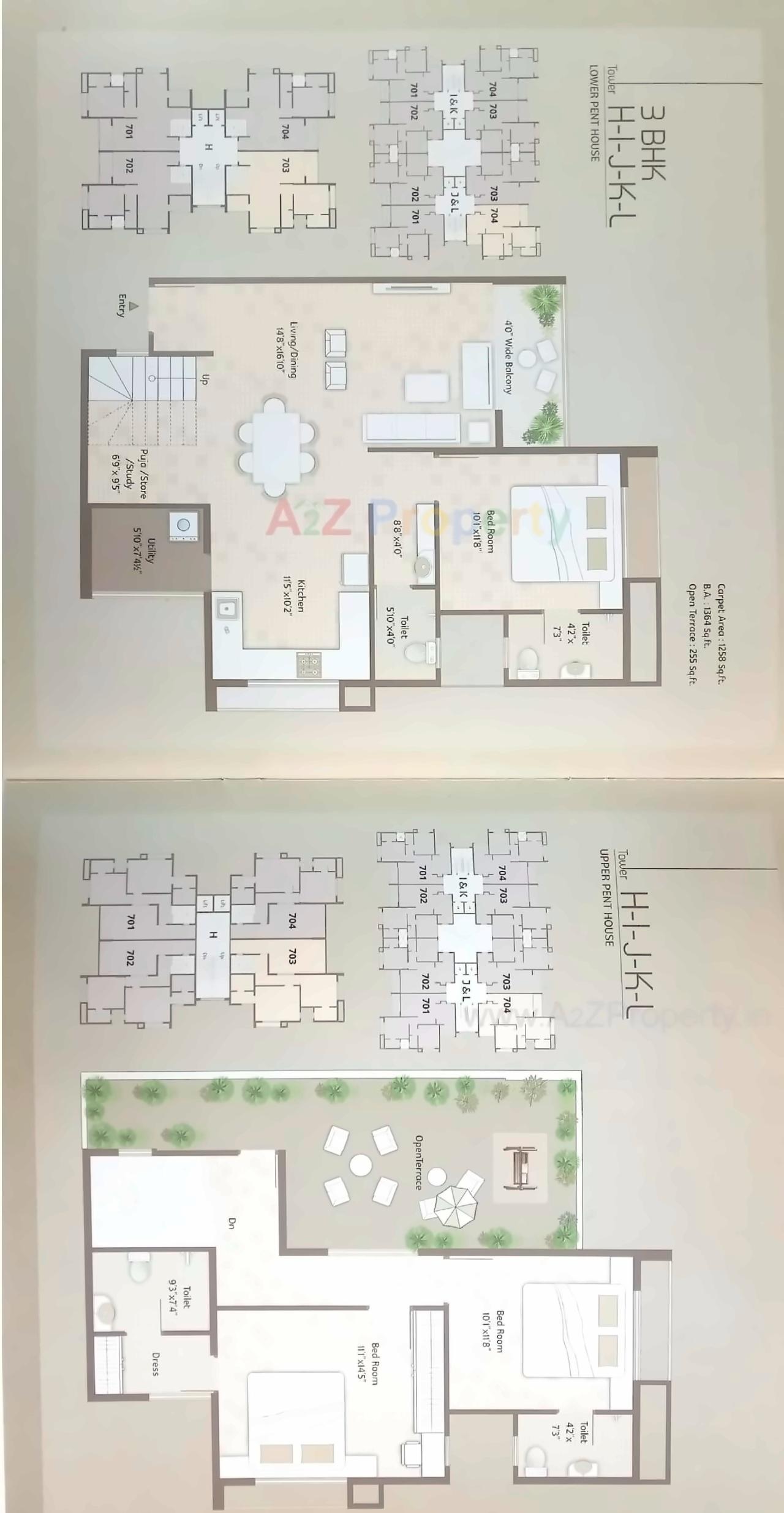 Layout of real estate project Aamrapali Resi Com located at Atladara, Vadodara, Gujarat