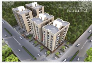 Elevation of real estate project Aangan Lake View located at Chhani, Vadodara, Gujarat