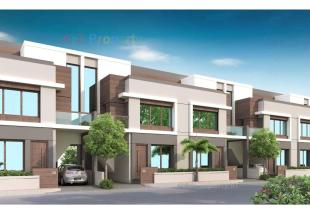 Elevation of real estate project Aangan Palm located at Ankhol, Vadodara, Gujarat