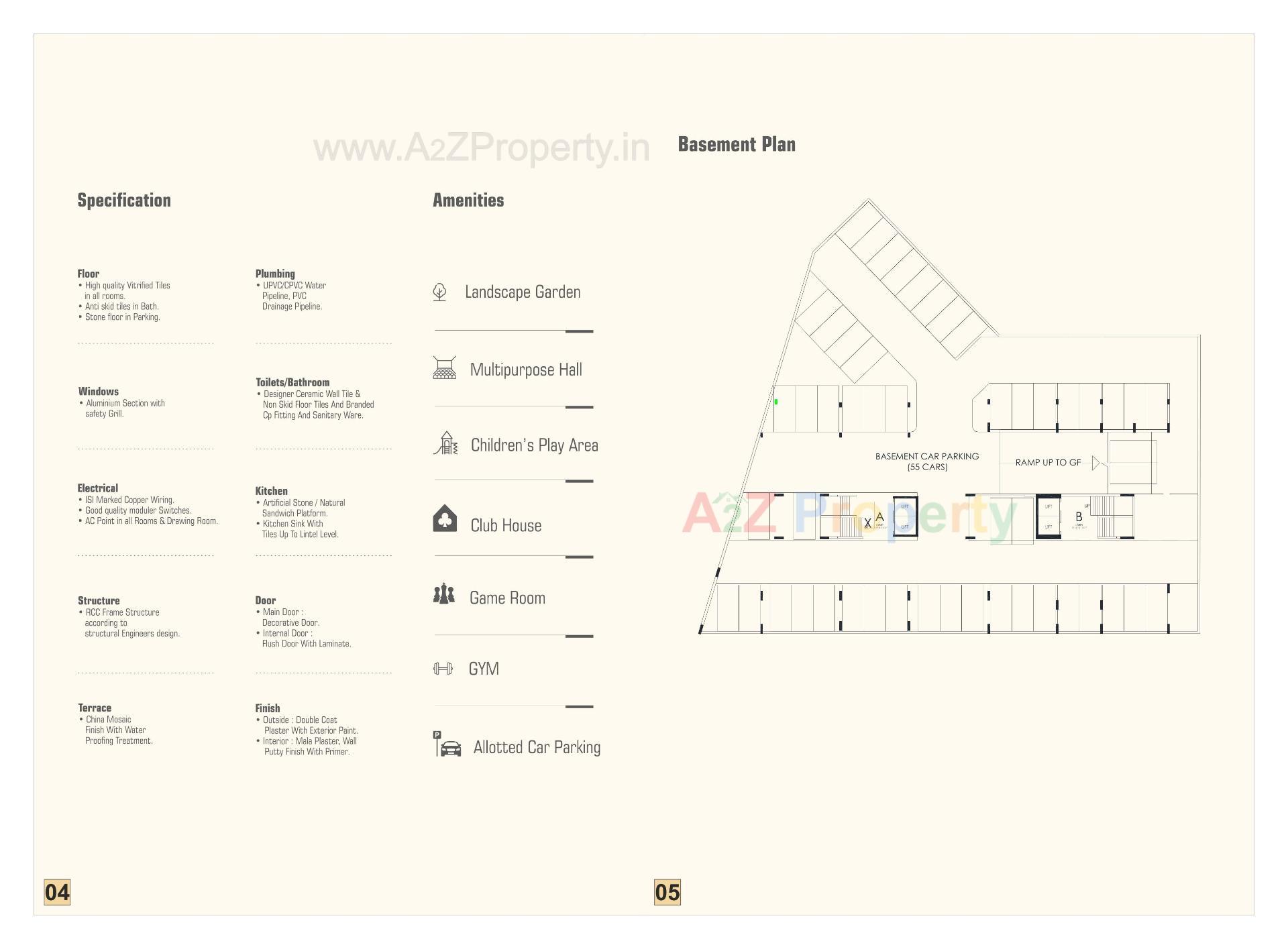  of real estate project Aaradhy Arise located at Kapurai, Vadodara, Gujarat