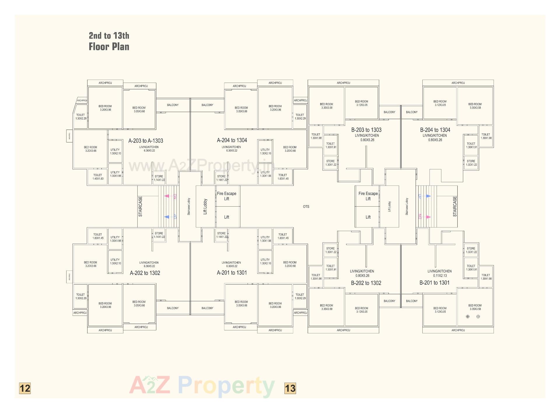 Layout of real estate project Aaradhy Arise located at Kapurai, Vadodara, Gujarat