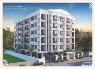 Elevation of real estate project Aaradhya Heritage located at Sama, Vadodara, Gujarat