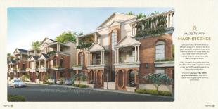 Elevation of real estate project Aarana Villa located at Khanpur, Vadodara, Gujarat