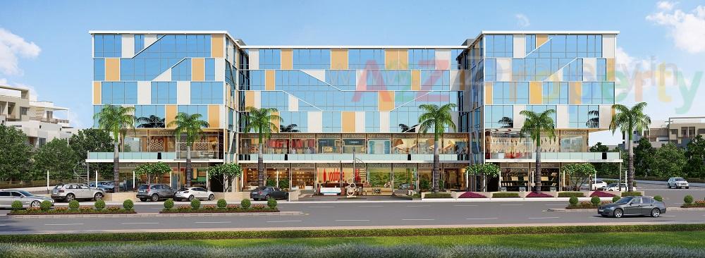 3D Elevation of real estate project Aarana located at Gotri, Vadodara, Gujarat