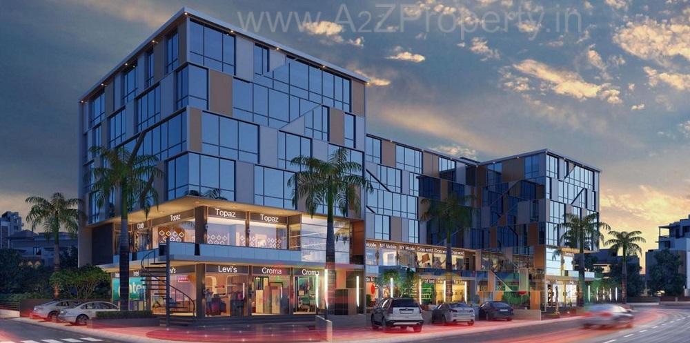 3D Elevation of real estate project Aarana located at Gotri, Vadodara, Gujarat