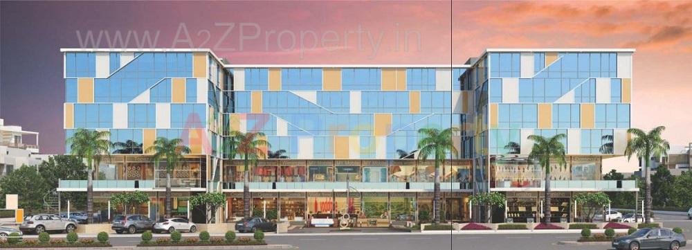 3D Elevation of real estate project Aarana located at Gotri, Vadodara, Gujarat