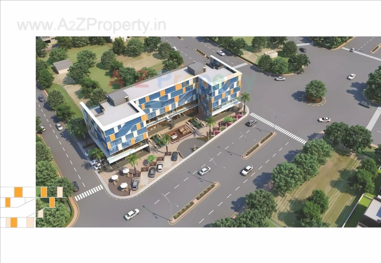 3D Elevation of real estate project Aarana located at Gotri, Vadodara, Gujarat